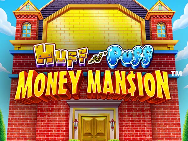 Huff N Puff Money Mansion Logo