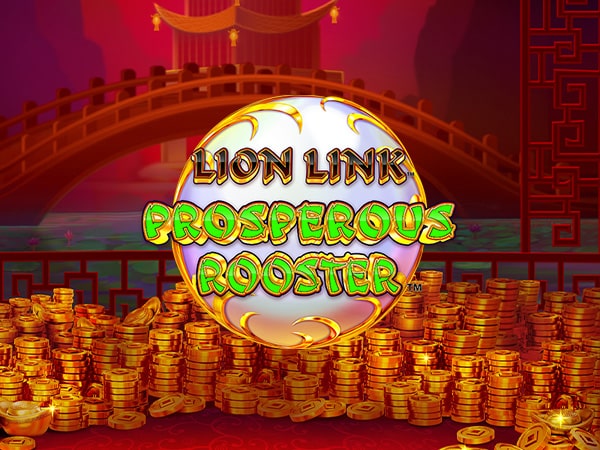 Lion Link Prosperous Rooster Logo