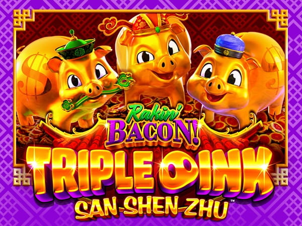 Rakin Bacon Triple Oink San Shen Zhu Logo