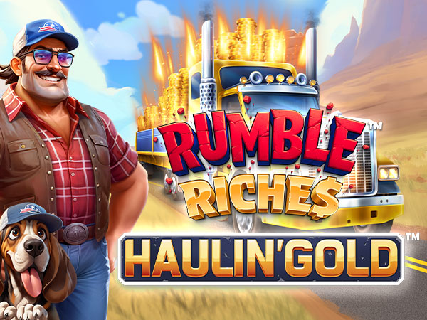 Rumble Riches: Haulin Gold Logo