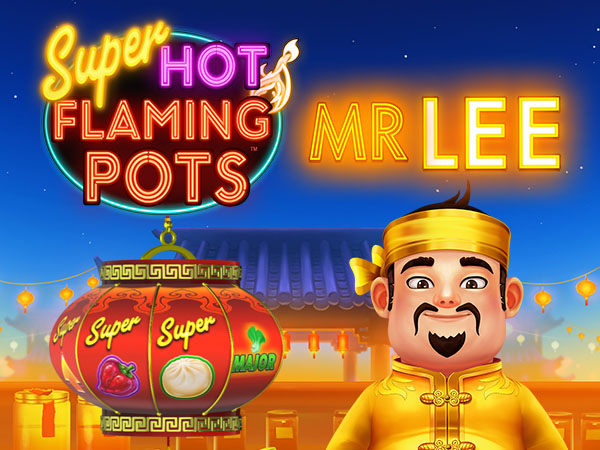 Super Hot Flaming Pots Mr Lee Logo