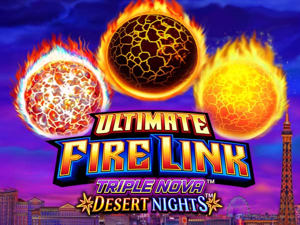 Ultimate Fire Link Triple Nova Desert Nights Logo