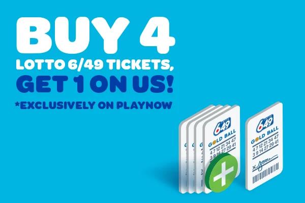 Buy 4 Get 1 Lottery