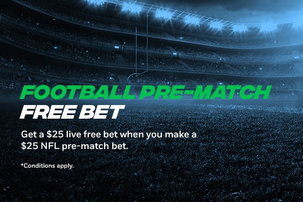 NFL Pre-Match Free bet